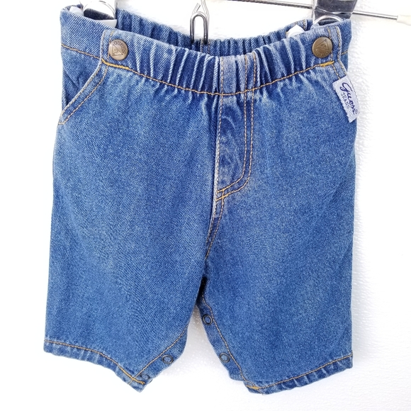 Guess Bottoms Vintage Guess Baby Boys 3 Months Blue Jeans Denim